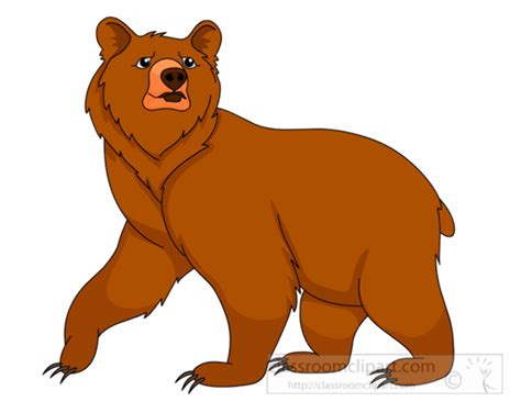 clip art grizzly bear